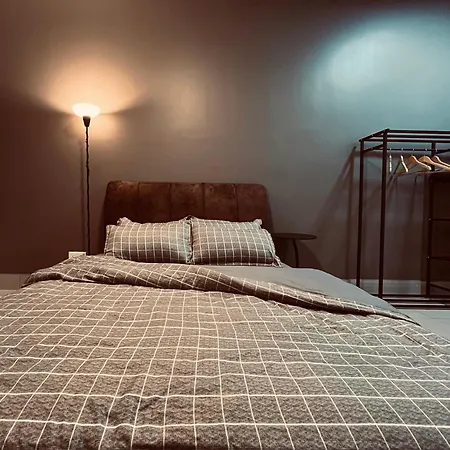 Industrial Minimalist Service Apartment - Raay Home